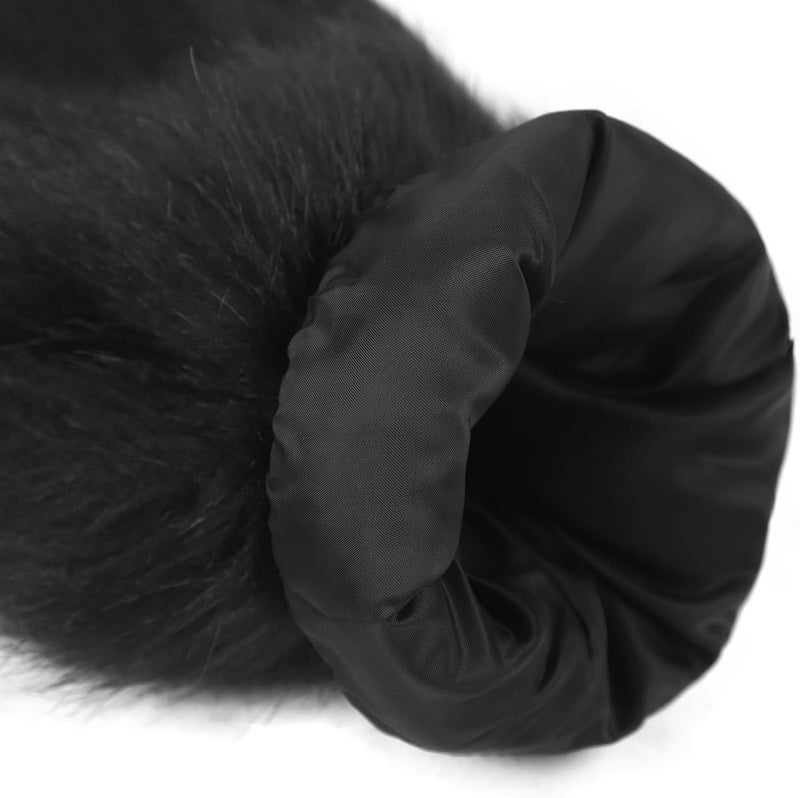 BXT Medieval Viking Wrist Wrap Cuffs Nordic Halloween Faux Fur Wrist Sleeve Guards Warrior Role Play Cosplay Costume - Image 3